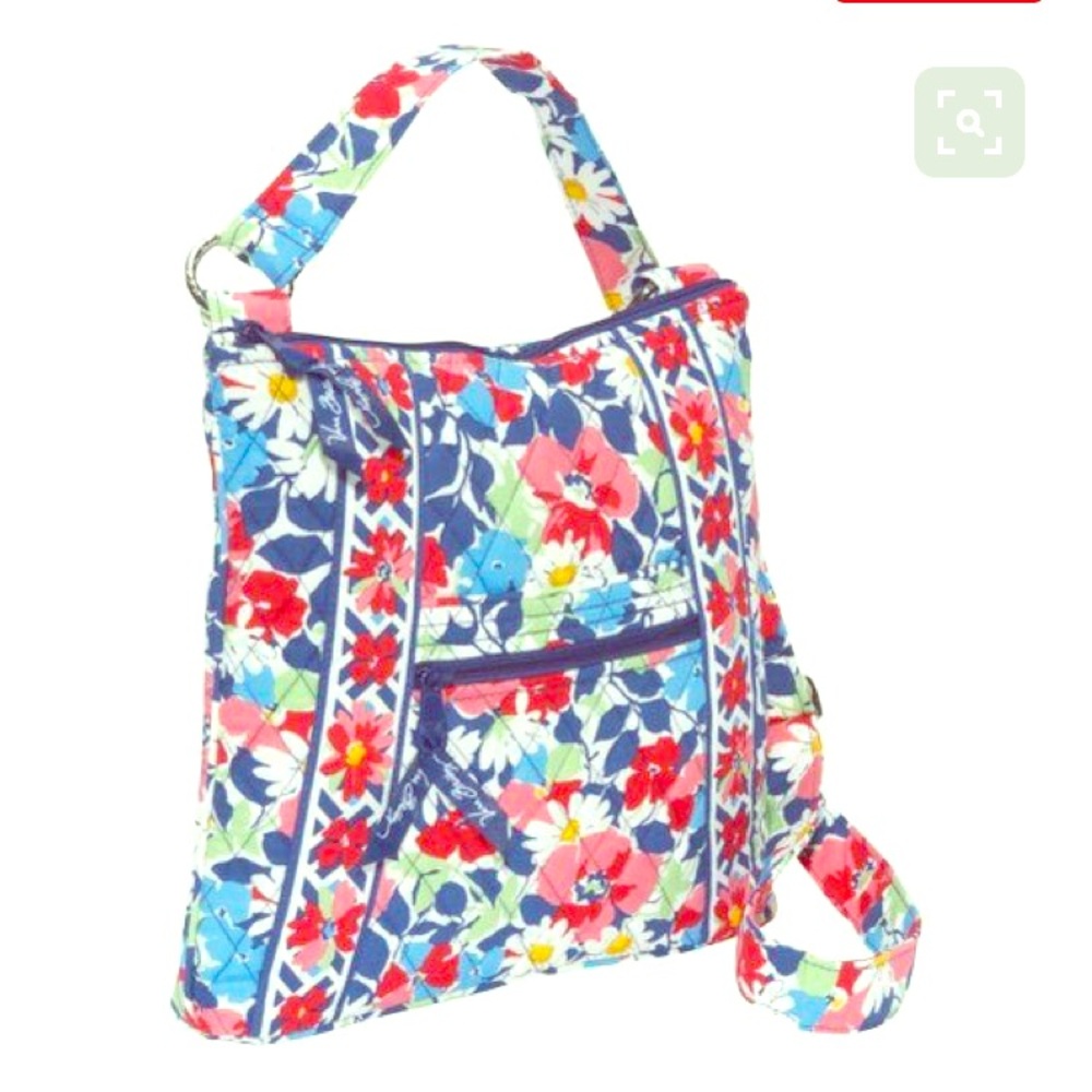 Vera Bradley Summer Cottage Hipster Crossbody Bag